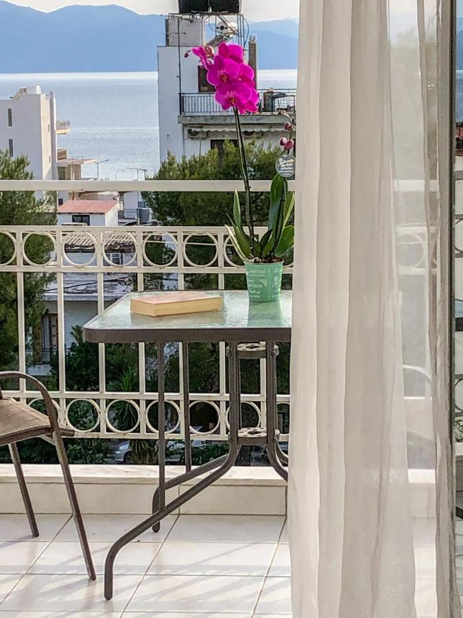 Iason Apartments Loutra Edipsou  Esterno foto